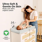 2-Pack Organic Changing Pad Covers - Image 3
