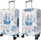 Travel Luggage Cover Suitcase Protector Fits 18-32 Inch Wheel Covers - Image 2