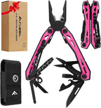 FLISSA 16-in-1 Pink Multi Tool Pliers, Gift by FLISSA