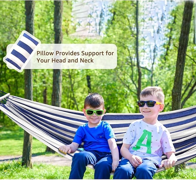 Chihee Cotton Hammock Large Soft Breathable Camping Hammock Holds Up to 660lbs - Image 7