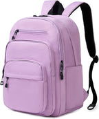 Lanola Basic Multi-Pocket Multipurpose Backpack Classical Water Resistant by Lanola
