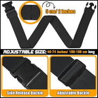 Eccliy 12 Pack Luggage Straps Suitcase Belts Wide Adjustable Packing Straps - Image 4