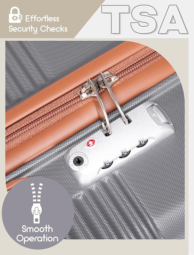 Luggage Sets 5 Piece, Suitcases - Image 4