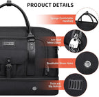 WITZMAN Weekender Bags for Men Women Carry On Duffle Overnight Bag - Image 7