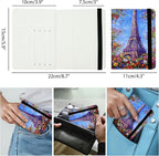 Passport Holder for Women and Men PU Leather Passport Cover for Travel - Image 4