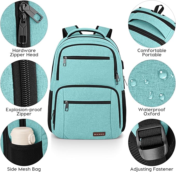 Backpack for Girls Women, School Backpack for Teen Boys, Lightweight Casual - Image 3