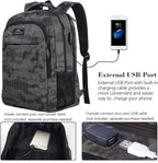 MATEIN 17.3 Inch Computer Backpack, Extra Large TSA Friendly Travel Laptop - Image 4