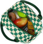 Bluboon Lunch Box for Women men Insulated Cute Corduroy Lunch bag, Reusable - Image 9