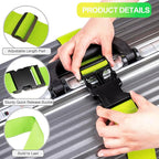 Luggage Straps for Suitcases TSA Approved, Travel Belt Suitcase Belt, Suitcase - Image 6