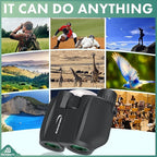 Aurosports 10x25 Binoculars for Adults and Kids, Large View Compact Binoculars - Image 7