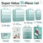 Veken 11 Set Compression Packing Cubes - Image 2
