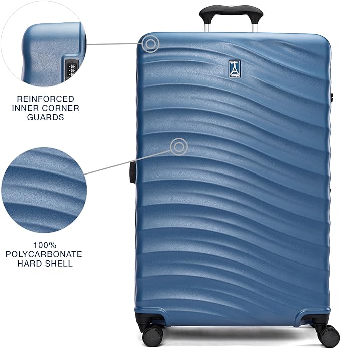 Travelpro Maxlite Air V2 Hardside Expandable Checked Luggage, 8 Spinner Wheels - Image 3