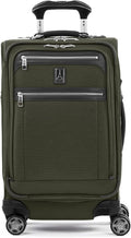Travelpro Platinum Elite Softside Expandable Carry on Luggage, 8 Wheel Spinner by Travelpro