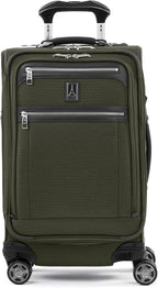 Travelpro Platinum Elite Softside Expandable Carry on Luggage, 8 Wheel Spinner by Travelpro