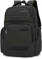 Men's Multilayer Backpack Business Casual Large Capacity Multifunctional Laptop by Unknown