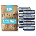 Preserve POPi Shave Razor Blades Refills by Preserve