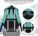 Backpack for Women Men, School Backpack for Boys Girls Teens, 15.6 Inch Laptop - Image 6