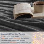 PHF Ultra Soft Fleece Blanket King Size, No Shed No Pilling Luxury Plush Cozy - Image 4