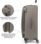 Travelpro Platinum Elite Softside Expandable Checked Luggage, 8 Wheel Spinner - Image 4