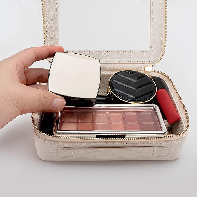 Aveniee Clear Makeup Bag Organizer, Travel Toiletry Bag Cosmetic Case - Image 5