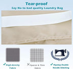 Heavy Duty Laundry Bag 2 Pack XL Nylon Laundry Bags - Image 3