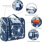 Narwey Hanging Toiletry Bag for Women Travel Makeup Bag Organizer Toiletries - Image 3