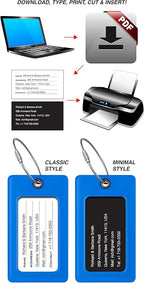 Luggage Tags Business Card Holder by TUFFTAAG - Image 5