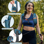FIORETTO 15L Hiking Backpack for Women Men Mini Packable Backpack Lightweight - Image 2