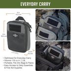 MAXPEDITION Beefy Pocket Organizer, MOLLE-Compatible, 1000D Nylon Tactical Pouch - Image 2