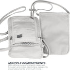 Lewis N. Clark RFID Blocking Stash Neck Wallet, Travel Pouch + Passport Holder - Image 5
