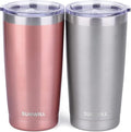 SUNWILL Travel Coffee Mug Set of 2, 20 oz Tumbler by SUNWILL