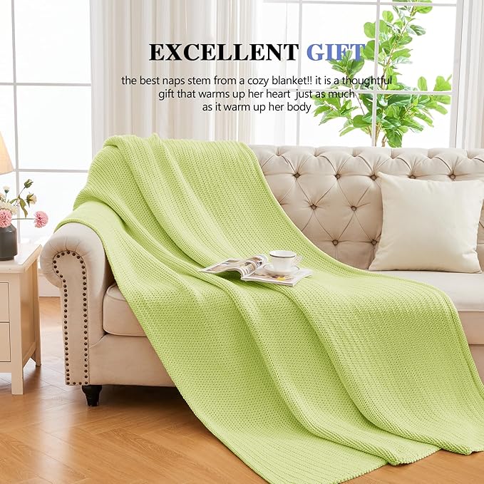 L'AGRATY Knitted Weighted Blanket - Image 7