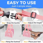 Portable Airplane Foot Hammock for Plane Travel - Image 7