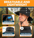 GearTOP Safari Sun Hat for Men and Sun Hats for Women UV Protection UPF 50+ - Image 6