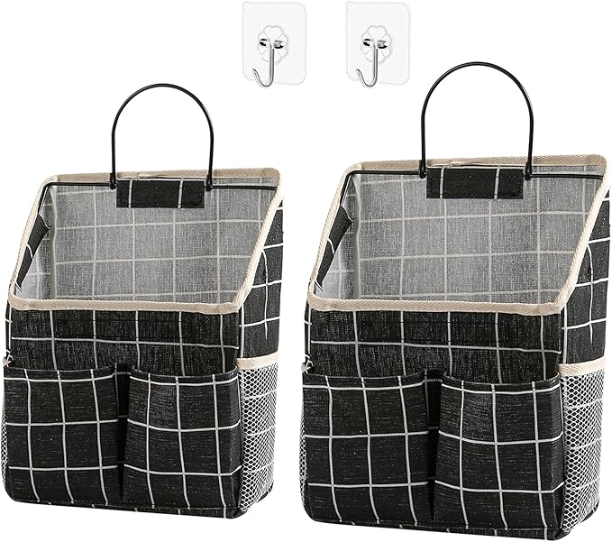 2pcs Wall Hanging Storage Bag, Wall Hanging Organizer Bags by Someteth
