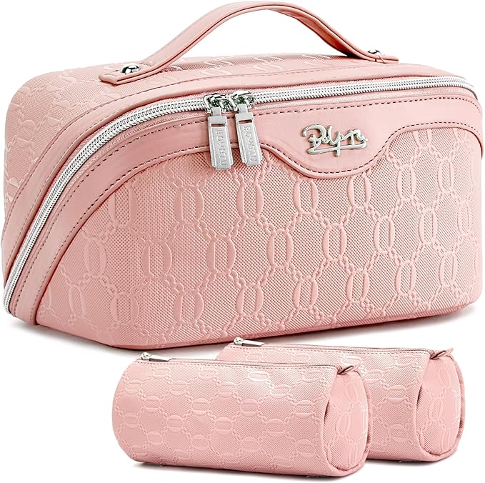 BOYATU Travel Makeup Bag for Women: Cosmetic Organizer Bag by BOYATU