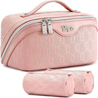 BOYATU Travel Makeup Bag for Women: Cosmetic Organizer Bag by BOYATU