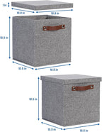 Temary Foldable Fabric Storage Bins - Image 2