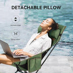 Portable High Back Camping Chair, Support Heavy Duty 440 lbs, Lightweight - Image 5