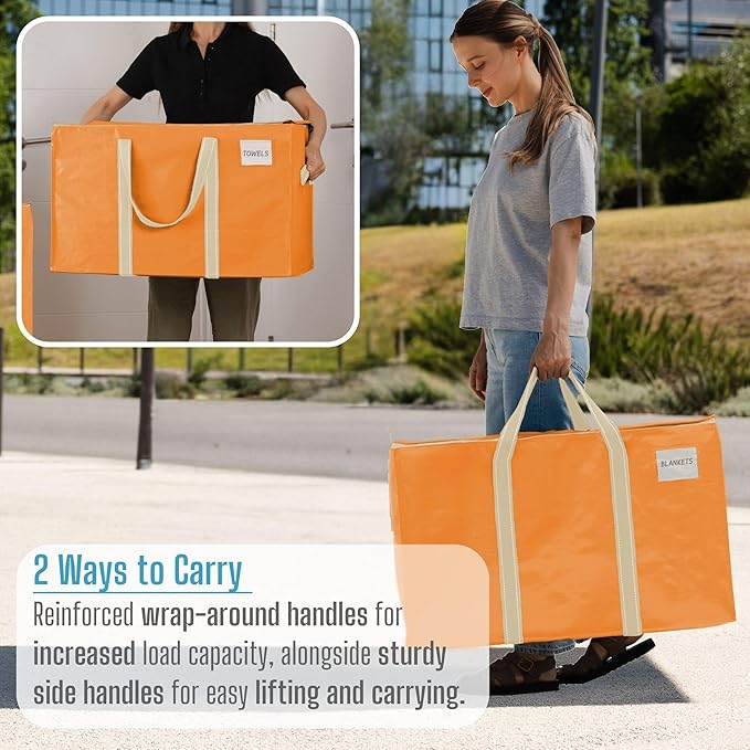 VENO 4 Pack Moving Bags, Heavy Duty, Moving Boxes Alternative, Packing Storage - Image 6