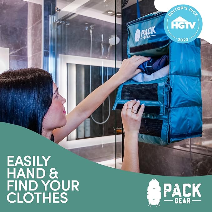 Pack Gear Hanging Luggage Organizer - Image 4
