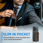 Wallet for Men with Money Clip Coins Pocket ID Window Gift Boxed, Slim Smart - Image 7