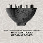 Conair The Curl Collective Curly Hair Diffuser, Works Exclusively with The Curl Collective Hair Dryer (sold separately)