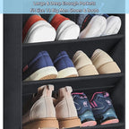 Over The Door Shoe Organizer, 2 Pack Hanging Organizer - Image 4