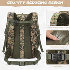 Maelstrom Tactical Backpack for Men, 40L Military Backpack, Water Resistant - Image 3