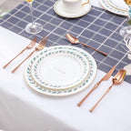 20-Piece Rose Gold Silverware Set - Image 7