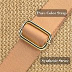 Haytijoe Summer Straw Purse Small Sling Bag RFID Blocking Crossbody Bags - Image 4