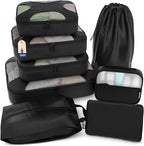 Shacke Premium 8 Packing Cubes Set by Shacke
