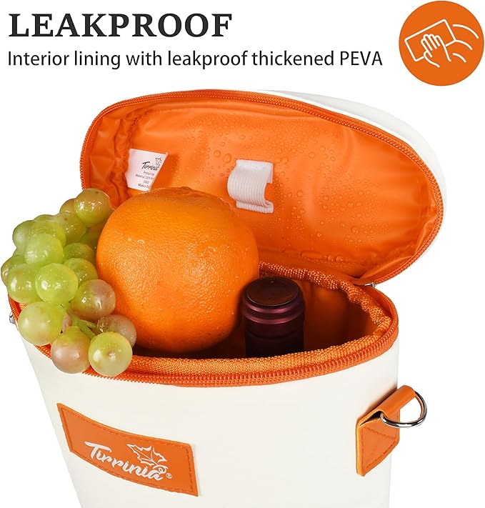 Tirrinia 2 Bottle Wine Gift Tote Carrier - Image 6