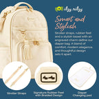 Itzy Ritzy Diaper Bag Backpack – Large Capacity Boss Plus Baby Backpack Diaper - Image 6